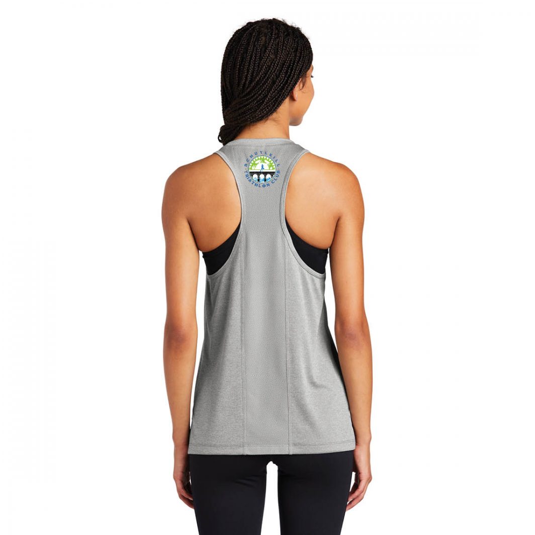 Schuylkill Triathlon Club Logo Ladies Racerback Tank