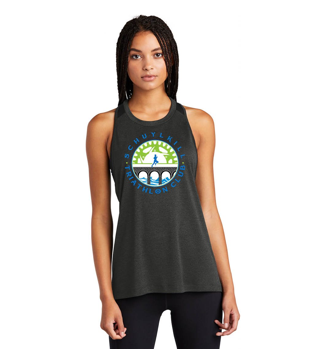 Schuylkill Triathlon Club Ladies Black Tank