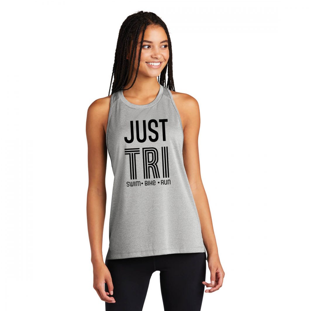 Just Tri Ladies Racerback Tank