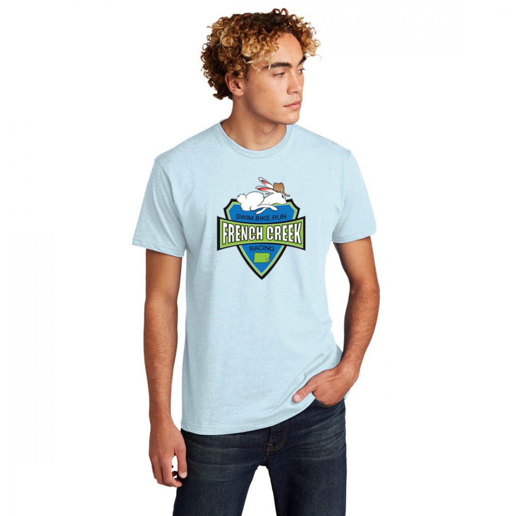 French Creek Racing Unisex Ice Blue T-Shirt